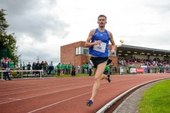 Joseph Lyons of Dublin Track Club, Co. Dublin, on his way to finishing third in the 3000m Open Men event sponsored by Leisure World during the BAM Cork City Sports at CIT Athletics Stadium in Bishopstown, Cork. Photo by Sam Barnes/Sportsfile