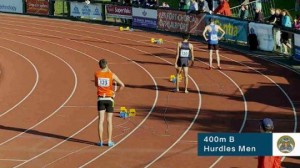 400m hurdles men heat 2