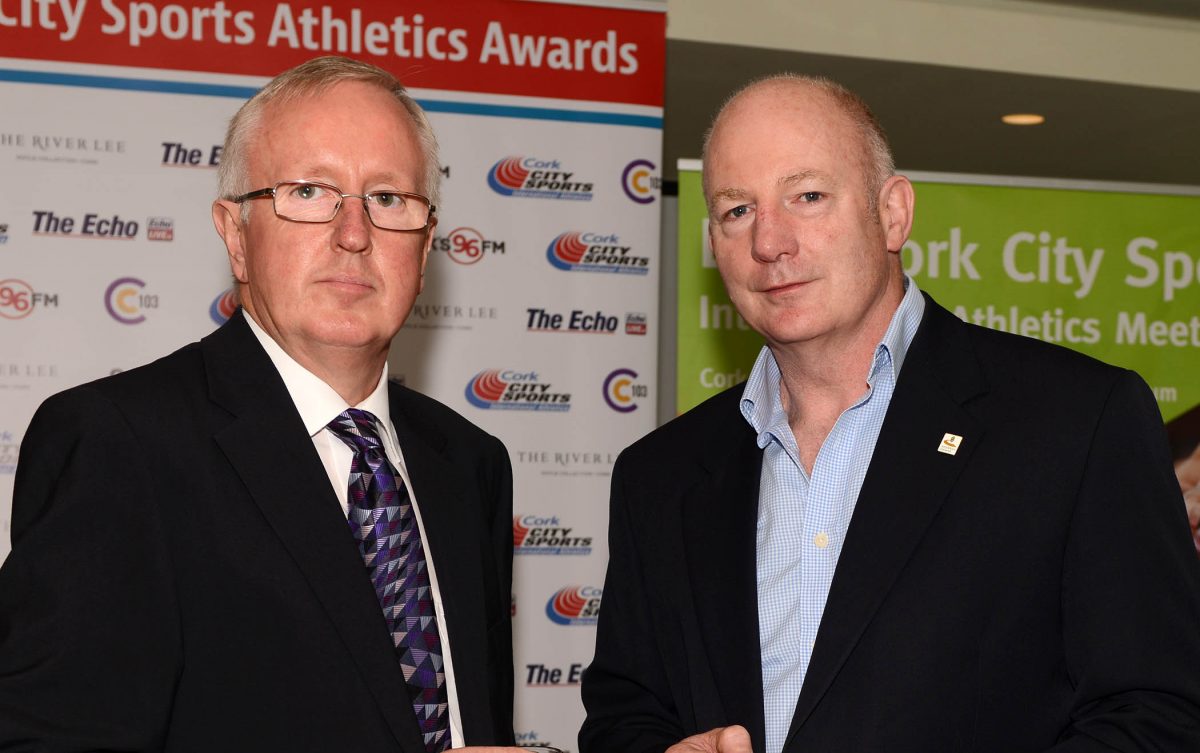 Patrick Murphy Bam Ireland and Hamish Adams CEo Athletics Ireland ...